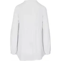 Ladies Long Sleeve Candice Blouse White Back